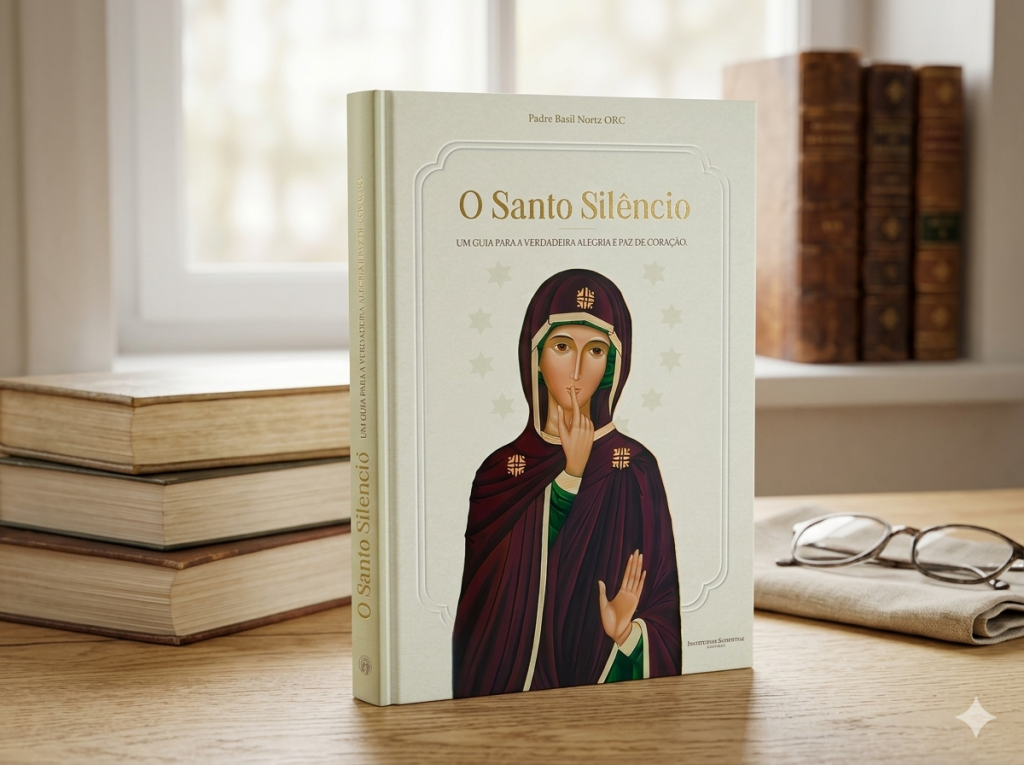 Capa do livro O Santo Silêncio.