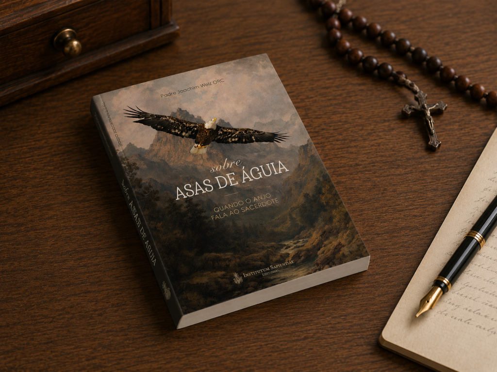 Capa do livro Sobre Asas de Águia.