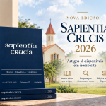Capa da edição 2026 da revista Sapientia Crucis.
